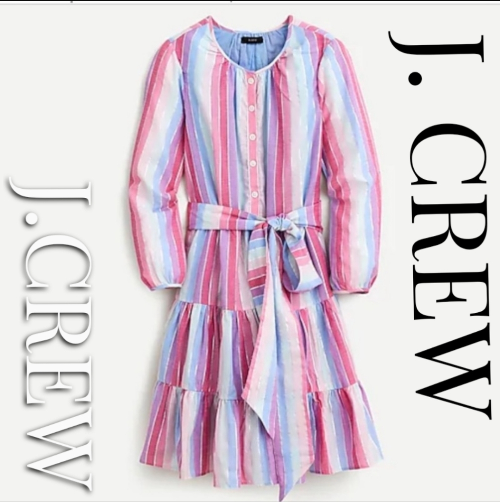 NWT🏷️ J.Crew Dress Rainbow 🌈🌈🌈